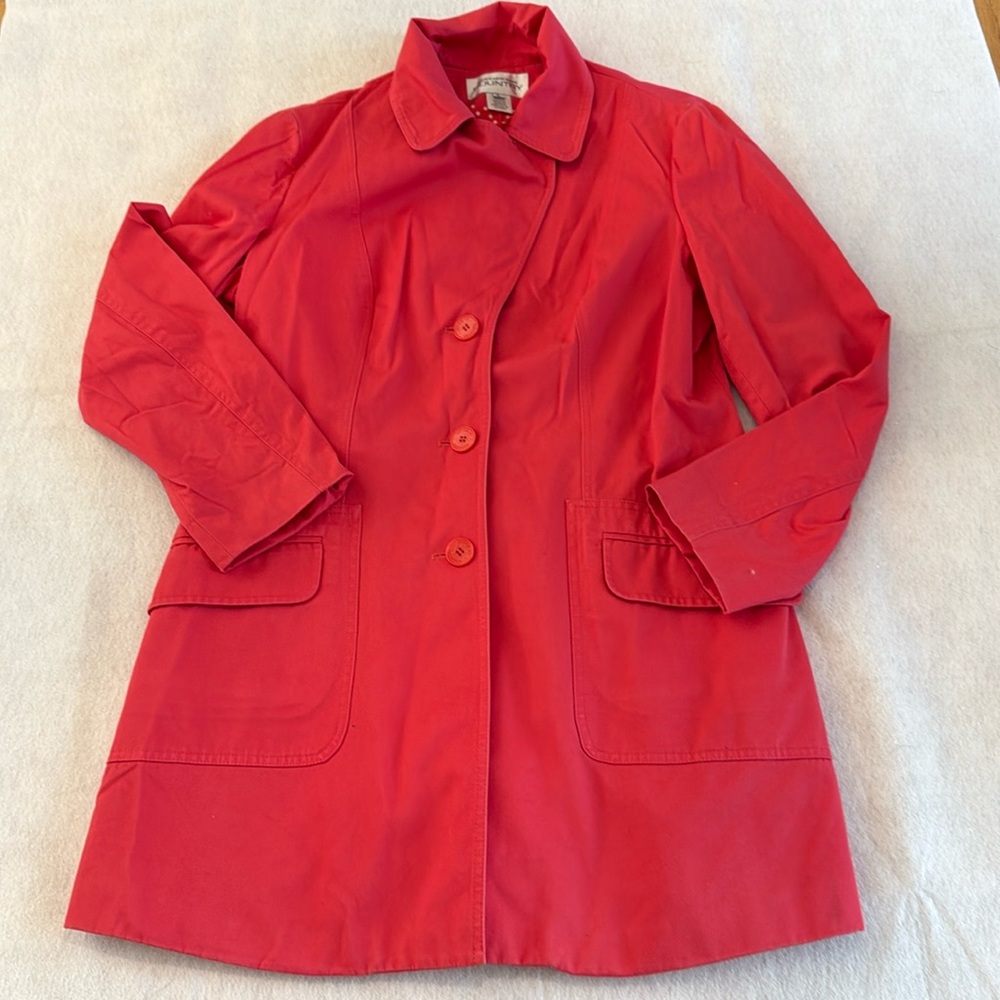 Jones New York Country spring coat